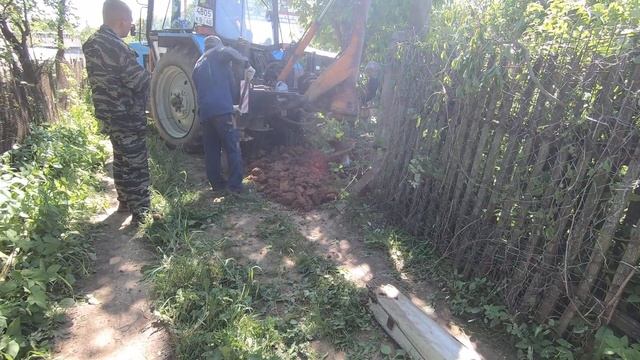 Установка опор ВЛ