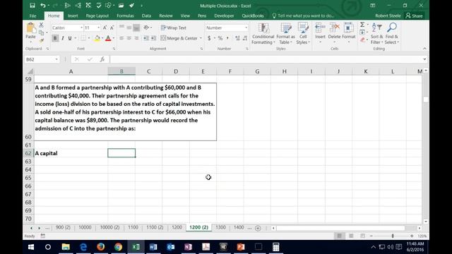 1200.20 Test question practice problems 1200 Part 2 – Partnerships смотреть онлайн