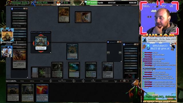 Vintage DE #2 Round 1 смотреть онлайн