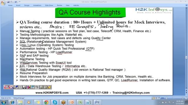 QA Testing Tutorial for Beginners | QA Online Training | Quality Assurance Online Training смотреть онлайн
