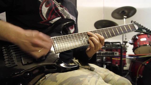 ESP Ltd SC608b /yaha trust/ metal rewiew/test blackout pickup playthrough смотреть онлайн