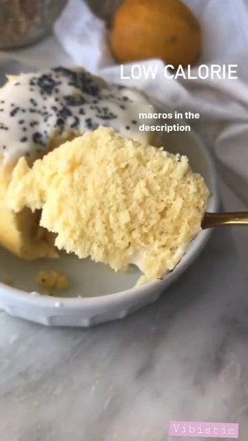 Low Calorie High Protein Lemon Mug Cake смотреть онлайн