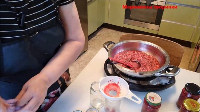 Желе из вишни с косточкой. Маринкины творинки. Всем МИРА и Добра! смотреть онлайн