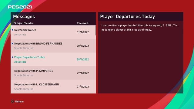 KIMPEMBE, KLOSTERMANN, DAN RUBEN NEVES BERGABUNG! | PES 2021 MANCHESTER UNITED MASTER LEAGUE #56 смотреть онлайн