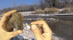 В речном камне можно увидеть золото