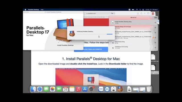 Hướng dẫn kích hoạt bản quyền parallels desktop vĩnh viễn và cài win trên Mac M1 смотреть онлайн