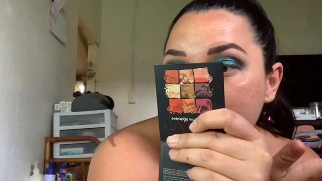 Turquoise Smokey eye: Sigma X Beauty Bird “The Dream Palette” смотреть онлайн