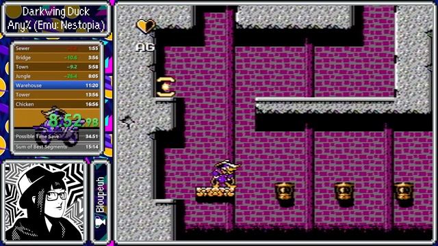 Darkwing Duck Speedrun - Any% (NES / Emu) - 16:04.63 [PB] смотреть онлайн
