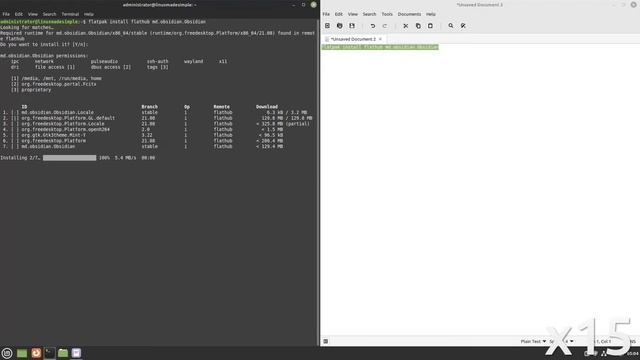How to install Obsidian on Linux Mint 21 смотреть онлайн