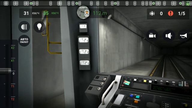 Subway simulator 3D Обнова, покатушки по первой линии смотреть онлайн