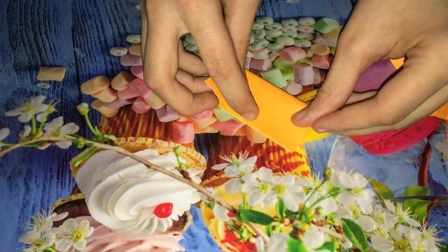 Оригамі каштанове листя. Origami chestnut leaf. Оригами каштановый лист. смотреть онлайн