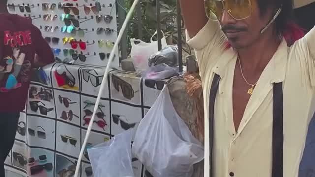 Индийский Джонни Депп и знаменитый чай масала в Индии . Индийская уличная еда #чай вала смотреть онлайн