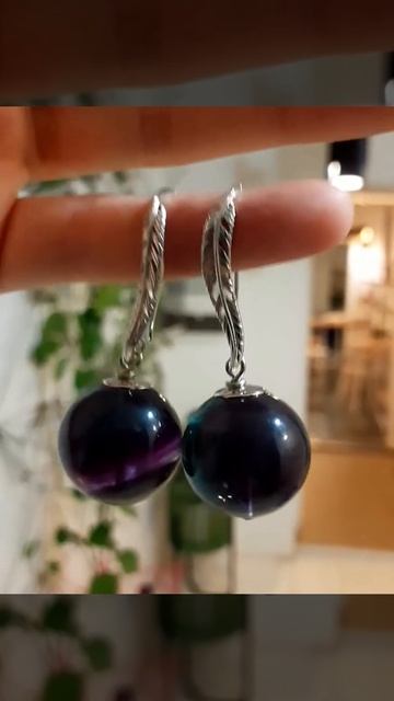 Серьги с флюоритом, 1700 руб. смотреть онлайн