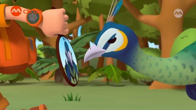 BIG BIRDS with EMERALD Green necks?! 🦚 | Leo the Wildlife Ranger Spinoff S5E05 | @mediacorpokto смотреть онлайн