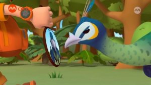 BIG BIRDS with EMERALD Green necks?! 🦚 | Leo the Wildlife Ranger Spinoff S5E05 | @mediacorpokto