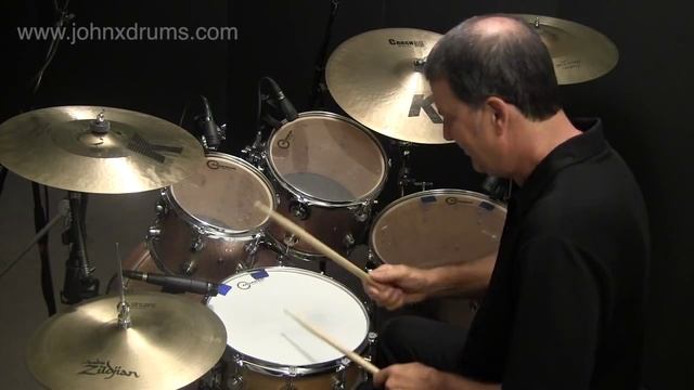 Paradiddle-diddle/ Hi-hat Fill - Drum Lessons With John Xepoleas (JohnXDrums)