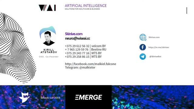 Skinive - Startup Video Pitch for Emerge Conference смотреть онлайн