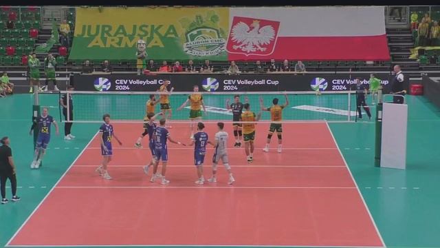 Dima Fedorenko #17 Cev Cup 2024 TSV Hartberg - Aluron Zawiercie 2 games actions смотреть онлайн