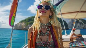 🌴 Caribbean Soul Therapy - 24-7 Lofi Reggae Mix ft. Blonde Dreads & Catamaran Sunsets