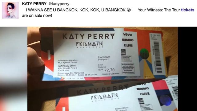 @katyperry - 🇹🇭I WANNA SEE U BANGKOK, KOK, ... смотреть онлайн