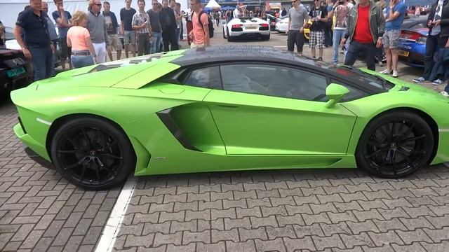 lamborghini aventador ( lime green ) смотреть онлайн