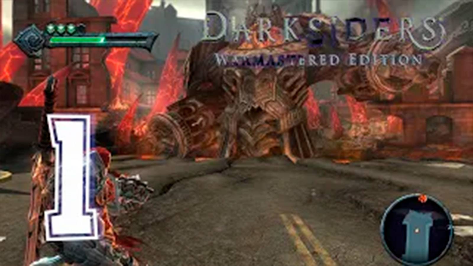 Прохождение Darksiders Warmastered Edition. часть 1. Первая встреча со Страгой