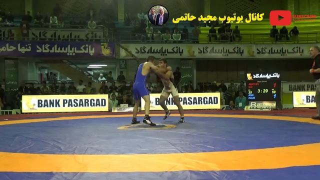 کشتی رومن آمویان و اشکان قلیکیانی در لیگ برتر 95 смотреть онлайн