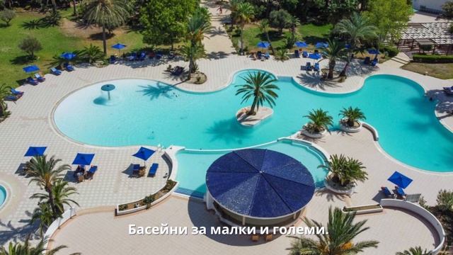 Vincci Saphir Palace and Spa 5*, Хамамет, Тунис смотреть онлайн