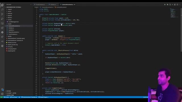 Touch Camera Controls with C# and Godot [Andromedoom Dev Log 3] смотреть онлайн