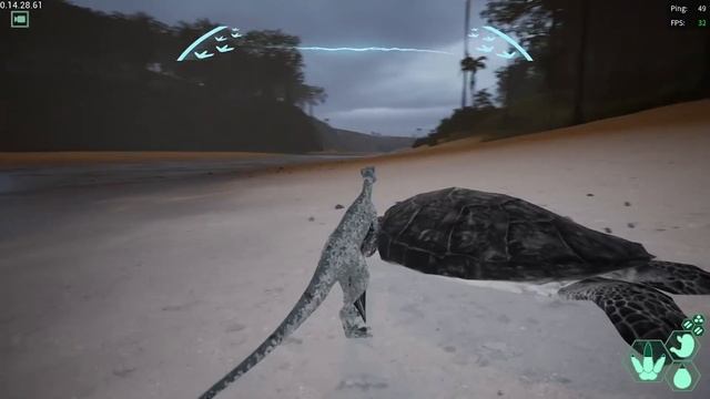 Герреразавр - кровожадный хищник - часть 1 - The Isle Evrima смотреть онлайн