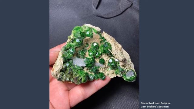 Demantoid from the Belqeys Mountain, West Azerbaijan, Iran - Ahmadi - eRMS 2022 смотреть онлайн