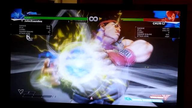 SFV beta Ryu V-Trigger combo смотреть онлайн