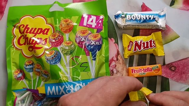 Unpacking Sweets, Candy's and Lollipop ASMR | Bright Candies смотреть онлайн