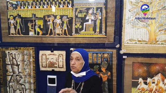 How Ancient Egyptians Made Papyrus - Papyrus Shop, Cairo - Egypt смотреть онлайн