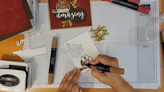 An AMAZING Combo: The Fluffiest Beaver Friend And The Rings Of Nature!