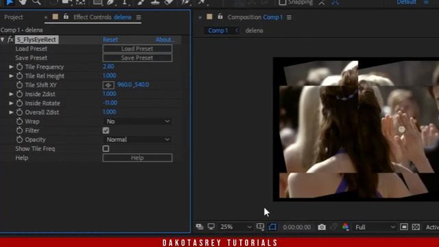 after effects tutorial | rotated tile effect (sapphire plug-in required) смотреть онлайн