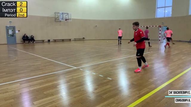 📽📽Обзор матча CRACK-O-RAMA - IМПЭТ (2 этап Second SLMF League) 09.03.2024📽📽 смотреть онлайн