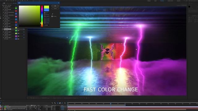 Super Neon Logo (After Effects template) смотреть онлайн