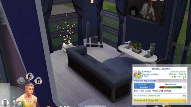 The Sims 4 Let's Play! : #16 Flirting With Iris смотреть онлайн