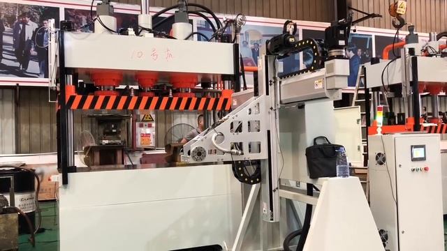 120 tons of automatic hydraulic press production line смотреть онлайн