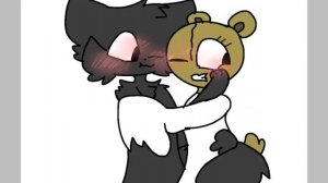 Мультяшный кот и мульташная девочка йо йо