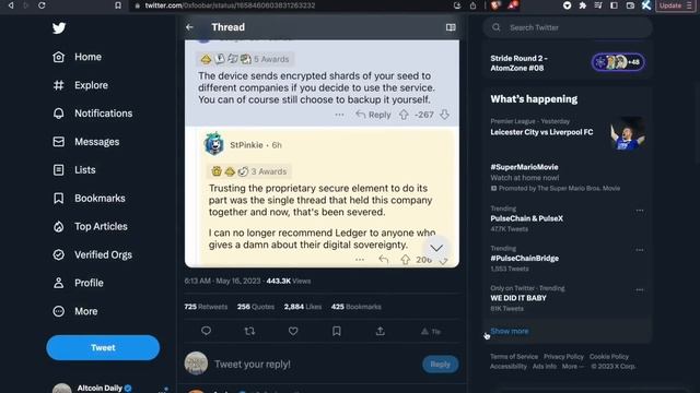 ПРЕДУПРЕЖДЕНИЕ: Крипто-кошелек Ledger только что ИСПОРТИЛСЯ...