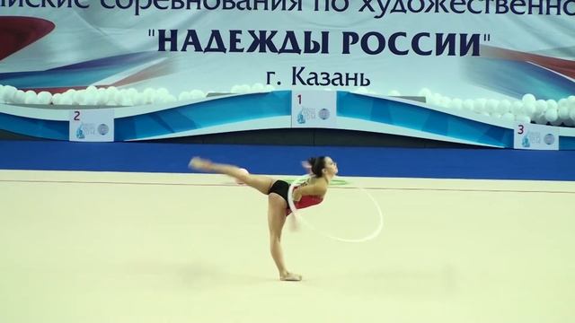 Надежды России, Казань, 01.12.14, Веричева Полина, обруч смотреть онлайн