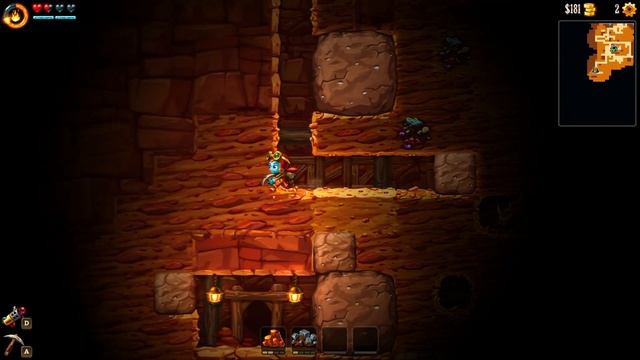 [RU] SteamWorld Dig 2 - 11 Prickly panorama смотреть онлайн