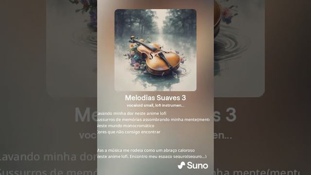 Musica (Melodias Suaves 3) IA Suno