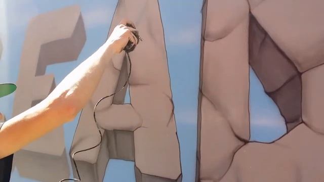 SUFA Mural Graffiti 2017 | spray + airbrush | Leader смотреть онлайн