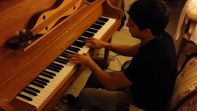 Piano by my son Ariel, I am so proud. смотреть онлайн