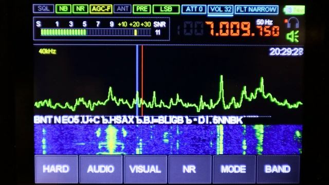 最新のSDRラジオ・SDR-V5で、モール信号・ＣＷを解読してみた ★CW Decod By SDR-V5★