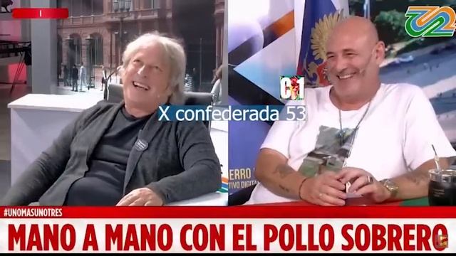 Santiago Cuneo junto al Pollo Sobrero en Uno Mas Uno Tres por Canal 22 HOY 15/4/24 смотреть онлайн