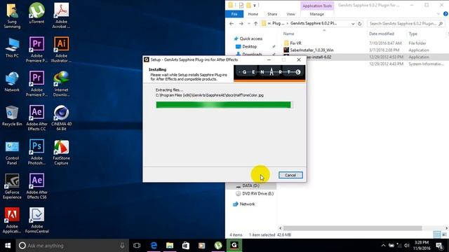 Install GenArts Sapphire 6 0 2 Plugin For After Effects